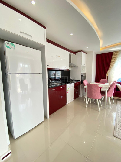 Квартира 1+1 в районе Мамхутлар в 350 м от моря фото 9