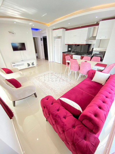 Квартира 1+1 в районе Мамхутлар в 350 м от моря фото 13