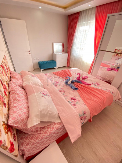 Квартира 1+1 в районе Мамхутлар в 350 м от моря фото 17