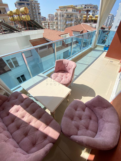 Квартира 1+1 в районе Мамхутлар в 350 м от моря фото 20