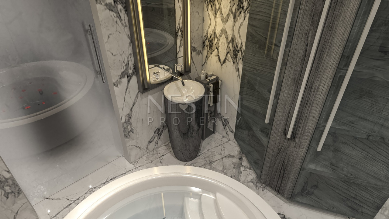 Проект виллы 4+1 в райоен Бекташ с шикарным видом на море, горы и город фото 82