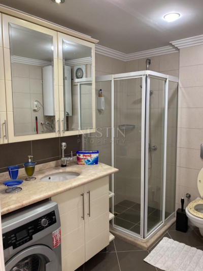 Просторная квартира 2+1 в районе Джикджилли с видом на горы, море и крепость Алании фото 19