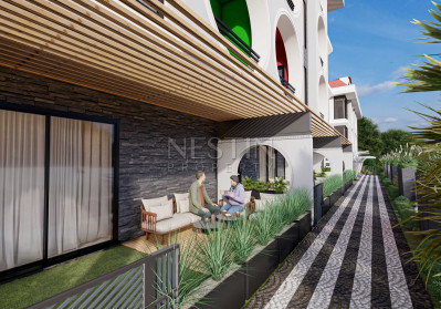 Комплекс в районе Махмутлар в 750 м от Средиземного моря на этапе строительства фото 10