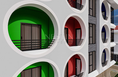 Комплекс в районе Махмутлар в 750 м от Средиземного моря на этапе строительства фото 13