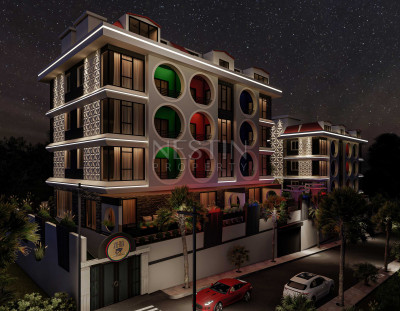 Комплекс в районе Махмутлар в 750 м от Средиземного моря на этапе строительства фото 14