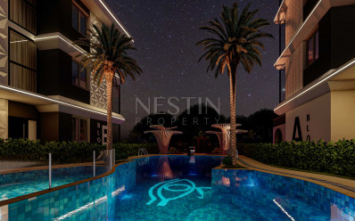 Комплекс в районе Махмутлар в 750 м от Средиземного моря на этапе строительства фото 15