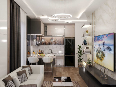 Комплекс в районе Махмутлар в 750 м от Средиземного моря на этапе строительства фото 29