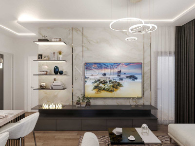 Комплекс в районе Махмутлар в 750 м от Средиземного моря на этапе строительства фото 32