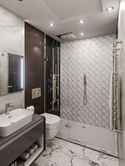 Комплекс в районе Махмутлар в 750 м от Средиземного моря на этапе строительства фото 38