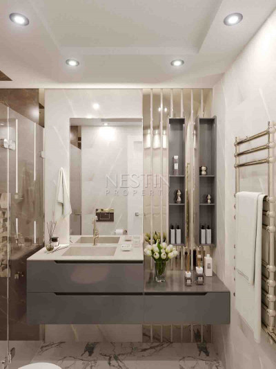 Комплекс в районе Махмутлар в 750 м от Средиземного моря на этапе строительства фото 55