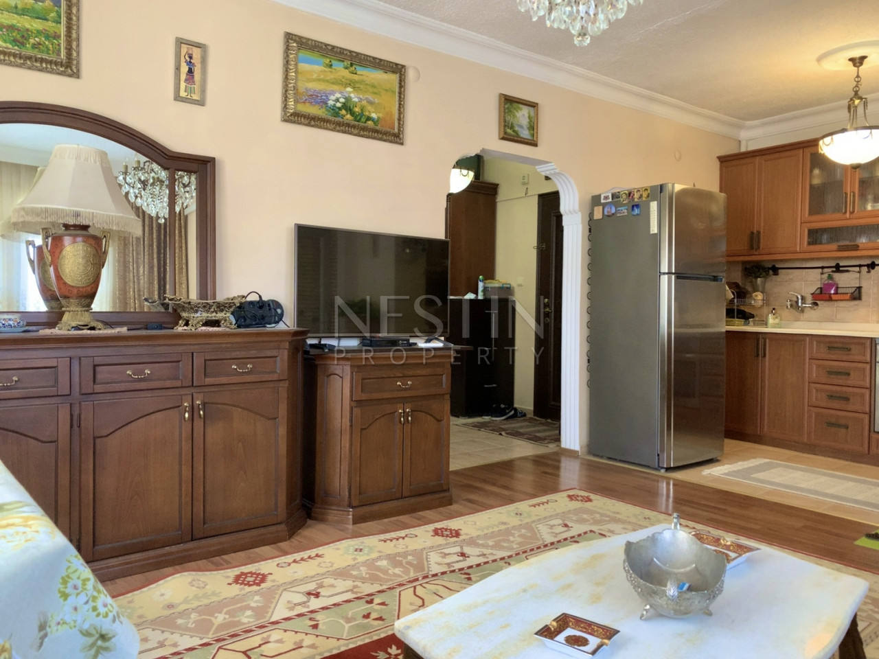 Квартира 2+1 в центре города Аланья в 150 м от пляжа Клеопатры фото 5