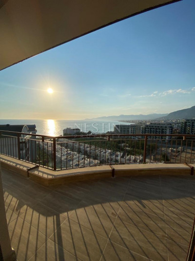 Пентхаус 3+1 в районе Каргыджак с прекрасным видом на море и горы фото 35