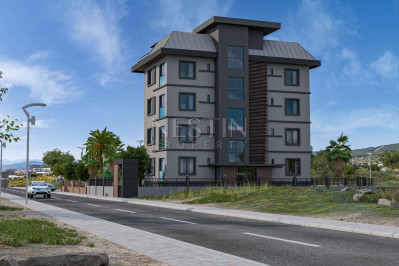 Новый жилой бутик комплекс с красивым садом в районе Авсаллар, на стадии строительства фото 5