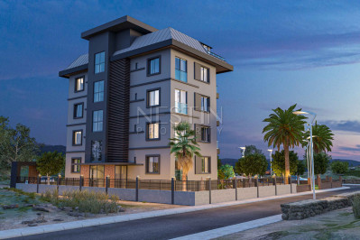 Новый жилой бутик комплекс с красивым садом в районе Авсаллар, на стадии строительства фото 11