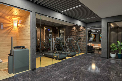 Новый жилой бутик комплекс с красивым садом в районе Авсаллар, на стадии строительства фото 17