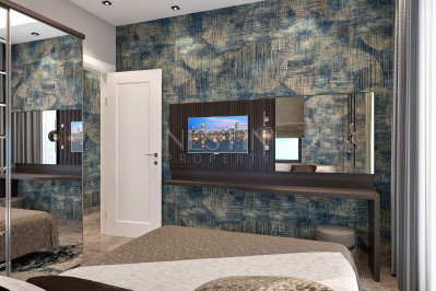 Новый жилой бутик комплекс с красивым садом в районе Авсаллар, на стадии строительства фото 24