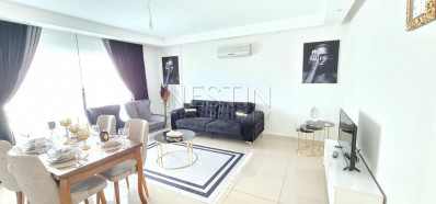 Просторная квартира 1+1 в районе Кестель с видом на море фото 13