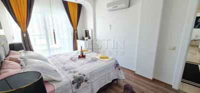 Просторная квартира 1+1 в районе Кестель с видом на море фото 16