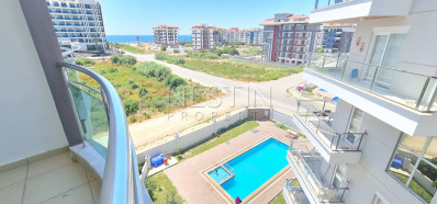 Просторная квартира 1+1 в районе Кестель с видом на море фото 18