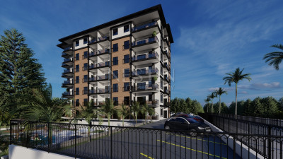 Жилой комплекс на стадии строительства в районе Авсаллар фото 1