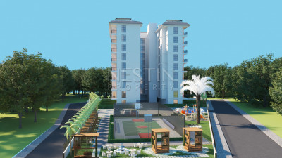 Комплекс на стадии строительства в районе Авсаллар с инфраструктурой 5* отеля фото 12