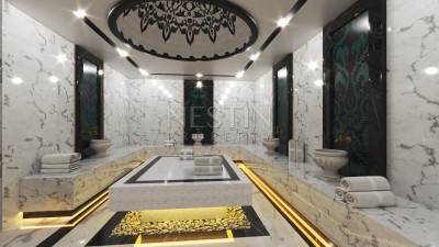 Комплекс на стадии строительства в районе Авсаллар с инфраструктурой 5* отеля фото 22