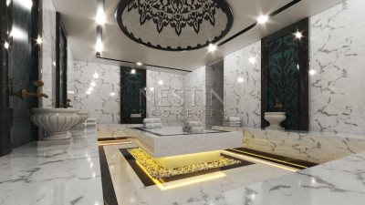 Комплекс на стадии строительства в районе Авсаллар с инфраструктурой 5* отеля фото 24