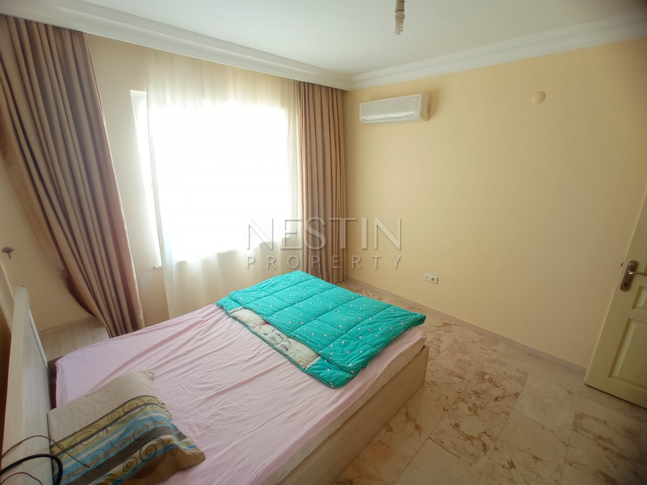 Просторная квартира 2+1 с видом на бассейн в районе Махмутлар фото 24