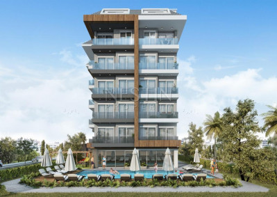 Уютный жилой комплекс в районе Кестель на стадии строительства фото 1