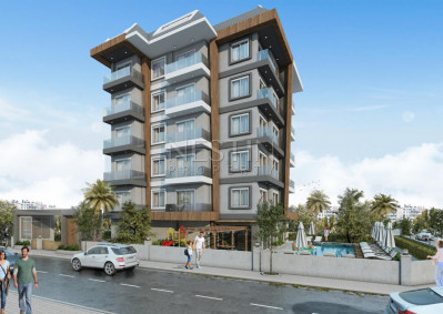 Уютный жилой комплекс в районе Кестель на стадии строительства фото 3