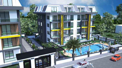 Новый жилой комплекс в районе Кестель на этапе строительства фото 3