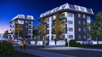 Новый жилой комплекс в районе Кестель на этапе строительства фото 8