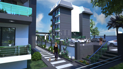 Новый жилой комплекс в районе Кестель на этапе строительства фото 10