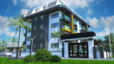 Новый жилой комплекс в районе Кестель на этапе строительства фото 11