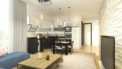 Новый жилой комплекс в районе Кестель на этапе строительства фото 26