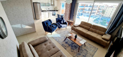 Просторный пентхаус 2+1 в районе Кестель с видом на море фото 6