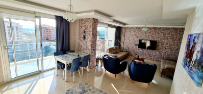 Просторный пентхаус 2+1 в районе Кестель с видом на море фото 7