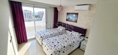 Просторный пентхаус 2+1 в районе Кестель с видом на море фото 8