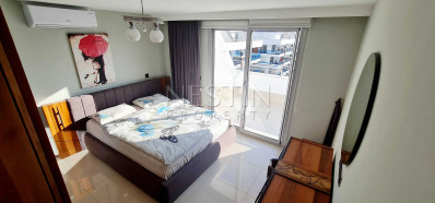 Просторный пентхаус 2+1 в районе Кестель с видом на море фото 11