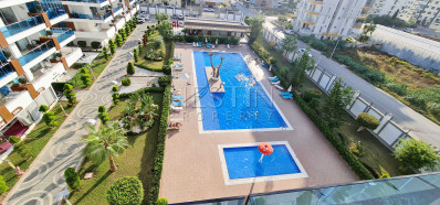 Просторный пентхаус 2+1 в районе Кестель с видом на море фото 17