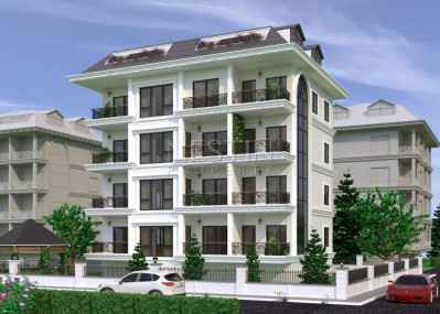 Квартиры 1+1 и 2+1 от застройщика в жилом комплексе в центре города Аланья фото 1