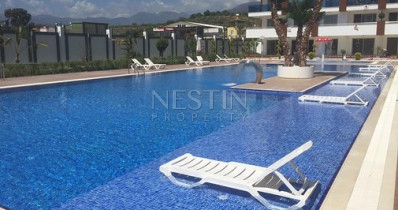 Квартира 2+1 с отдельной кухней в районе Кестель в 200 м от моря фото 14