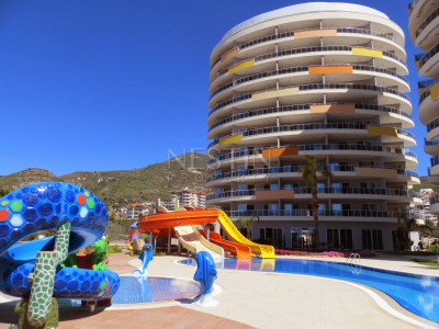 Квартира 2+1 в районе Джикджилли с шикарным видом на море, горы и крепость фото 1