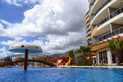 Квартира 2+1 в районе Джикджилли с шикарным видом на море, горы и крепость фото 3