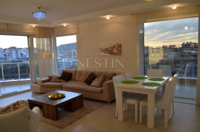 Квартира 2+1 в районе Джикджилли с шикарным видом на море, горы и крепость фото 24