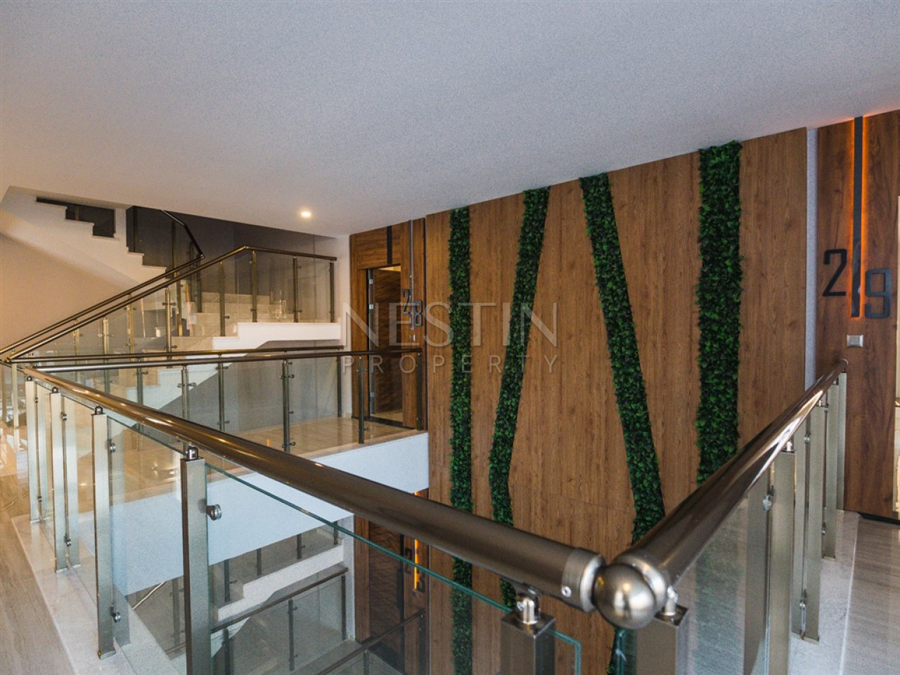 Шикарная квартира 2+1 в новом комплексе в районе Кестель фото 36