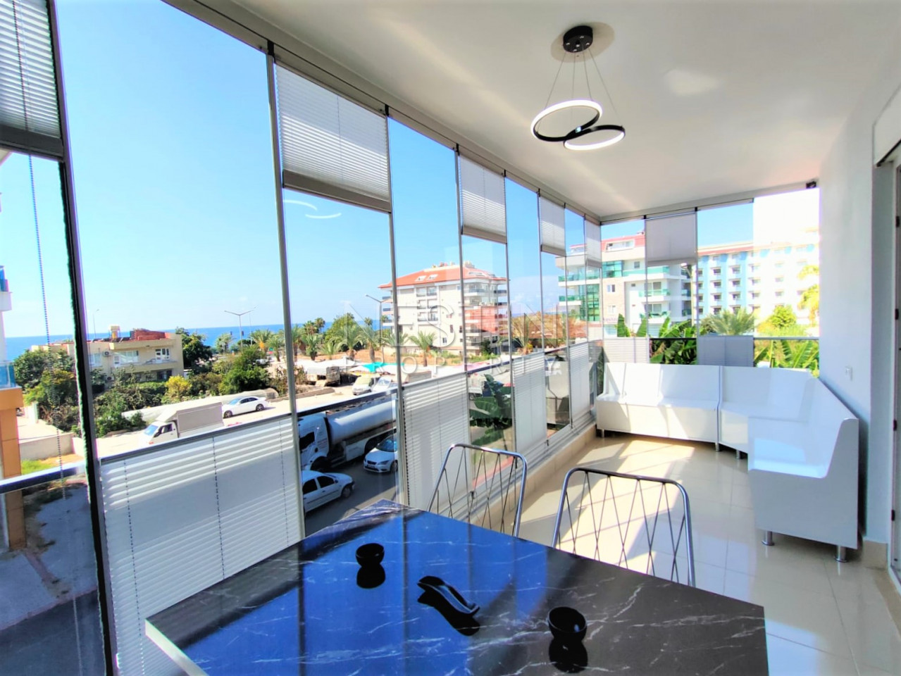 Квартира 2+1 с видом на море в районе Кестель фото 19