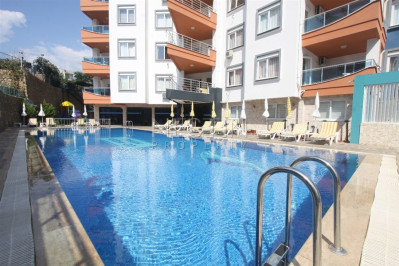 Большая квартира 1+1 в районе Тосмур в 450 м от Средиземного моря фото 4