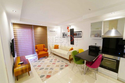 Квартира 1+1 в центре города Аланья в 150 м от пляжа Клеопатры фото 3