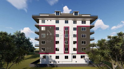 Квартиры в новом жилом комплексе на стадии завершения строительства в районе Махмутлар фото 1